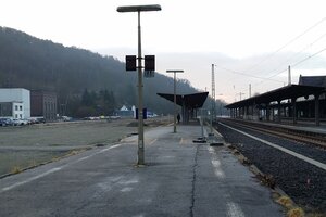 Achtung Baustelle Bahnhof