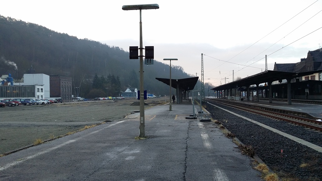 Achtung Baustelle Bahnhof