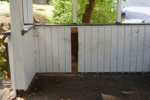 Vandalismus, Marienbader Park, Schlossstraße, Pavillon