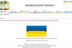 Startseite der Stadtbücherei Herborn