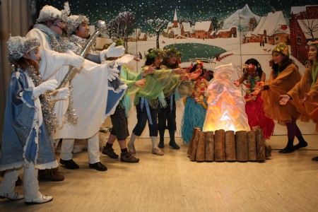 Aufnahme aus dem Theaterstück 