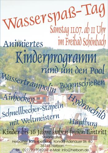 Wasserspasstag