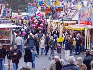 Viele Besucher auf dem Frühlingsfest