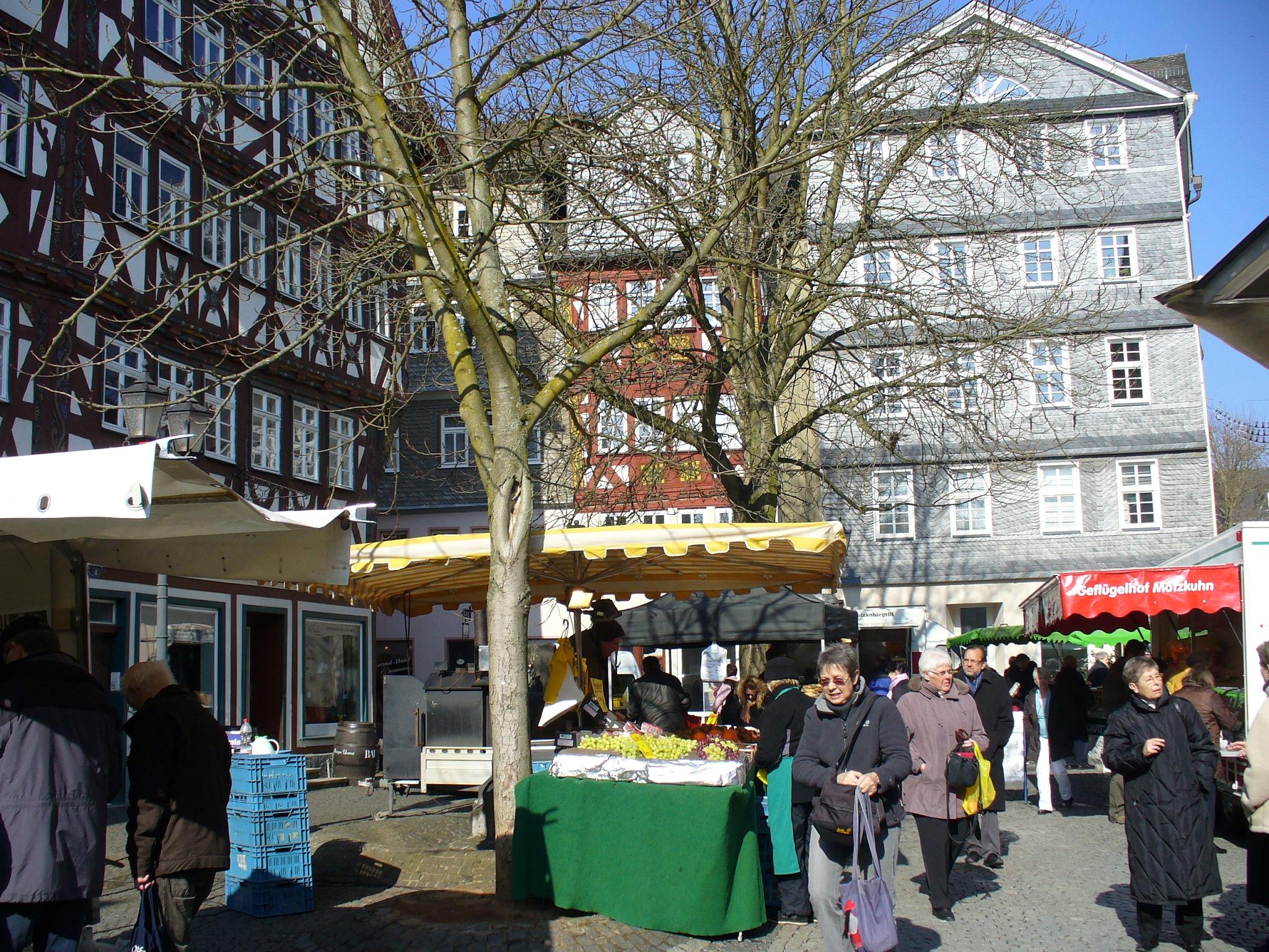 Verlegung Wochenmarkt