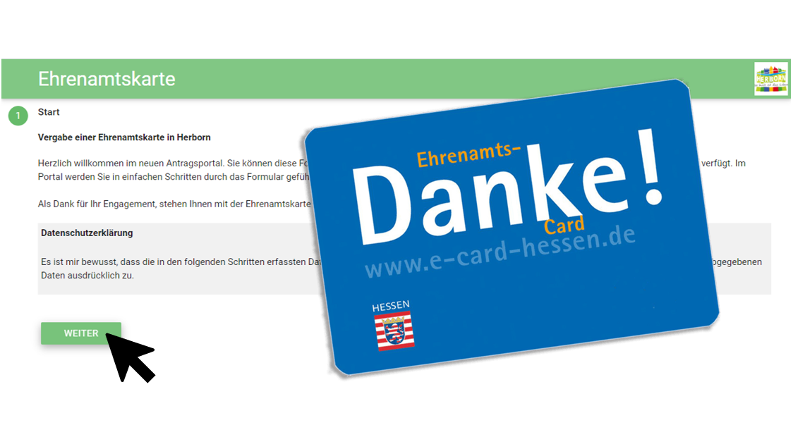 E-Card Online-Antrag